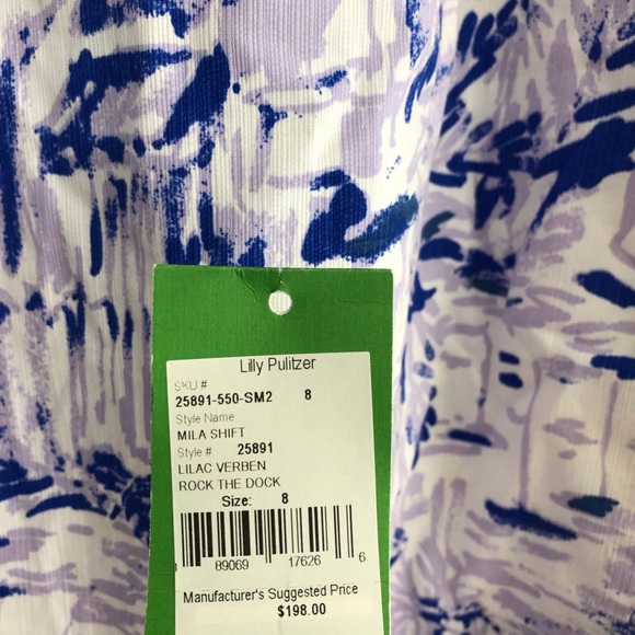 Lily Pulitzer shift dress size 8 - Picture 6 of 8